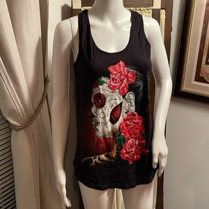SMLXL TANK TOP SIZE XL ROSES